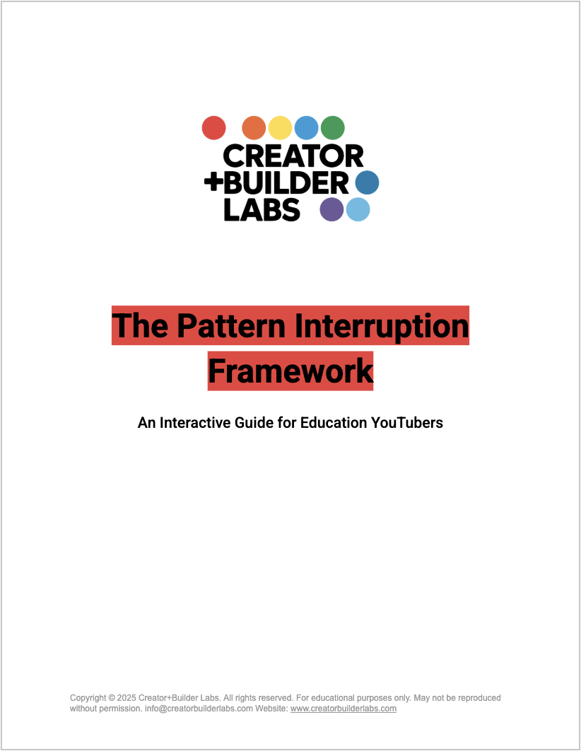 The Pattern Interruption Framework